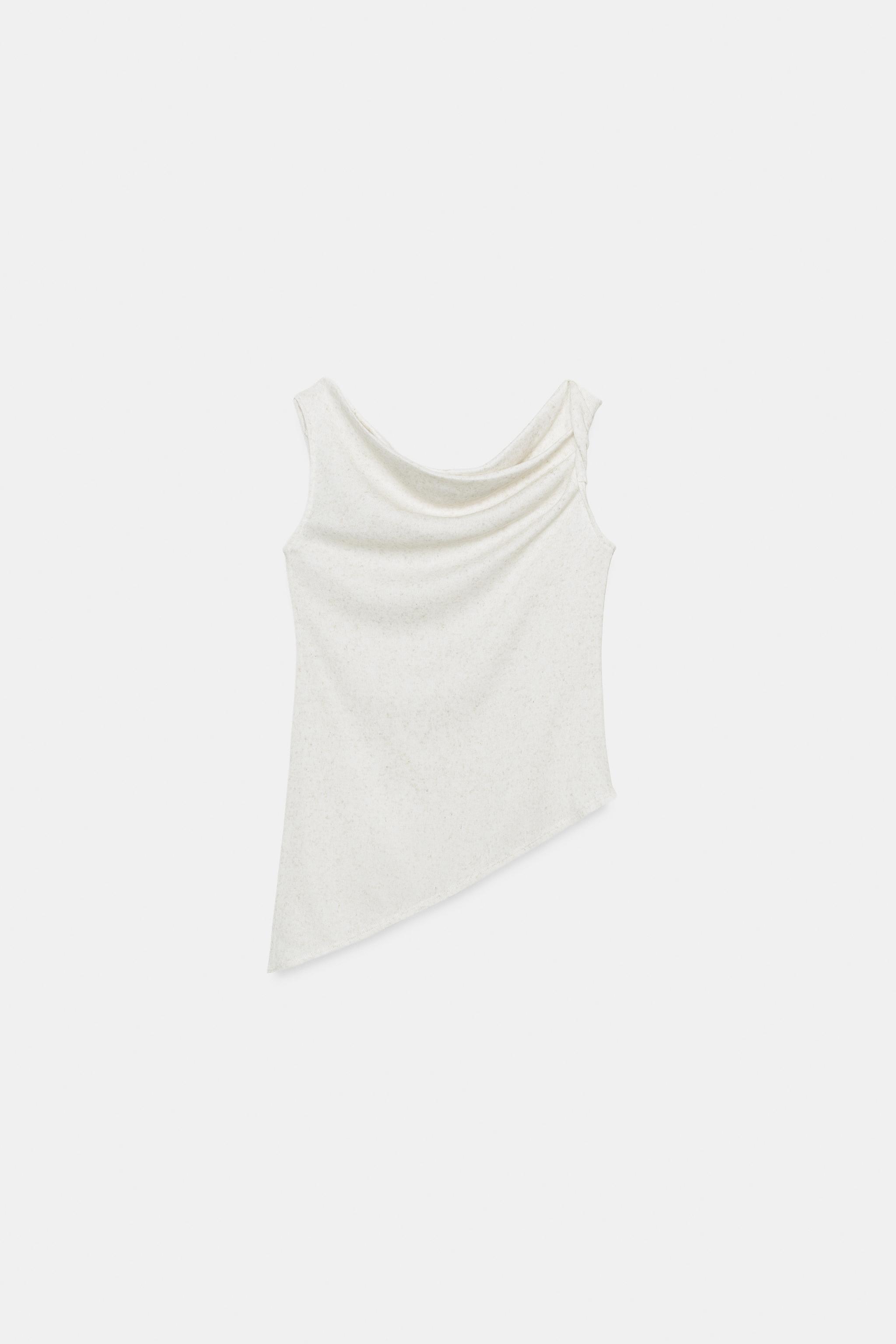 ASYMMETRIC RUSTIC TOP